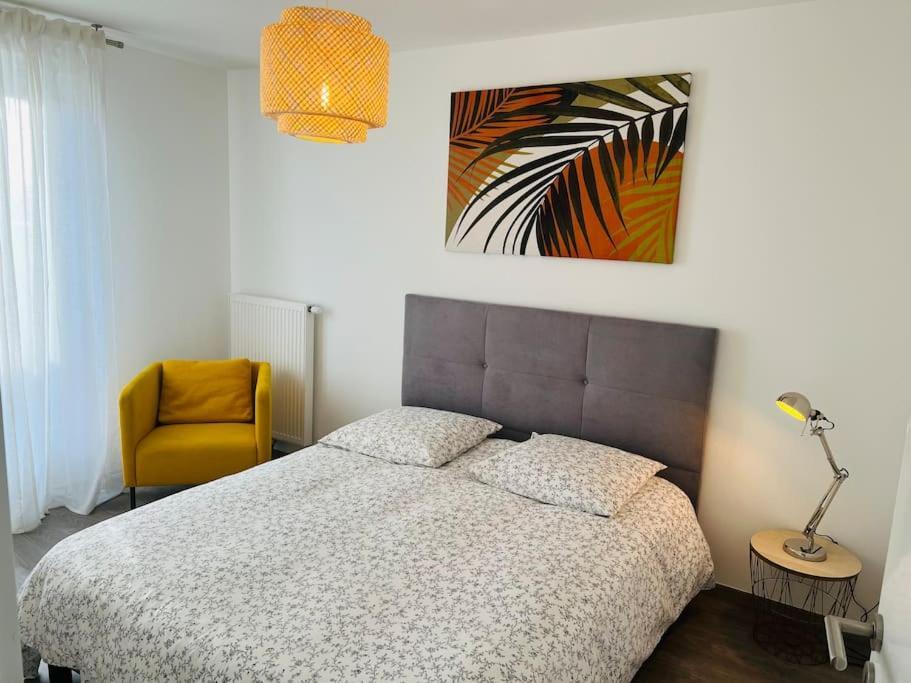 Harmonieux/Bezannes/Pkg Prive Apartment Luaran gambar